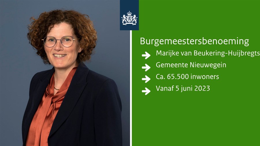 Bericht Nieuwe burgemeester in Nieuwegein  bekijken